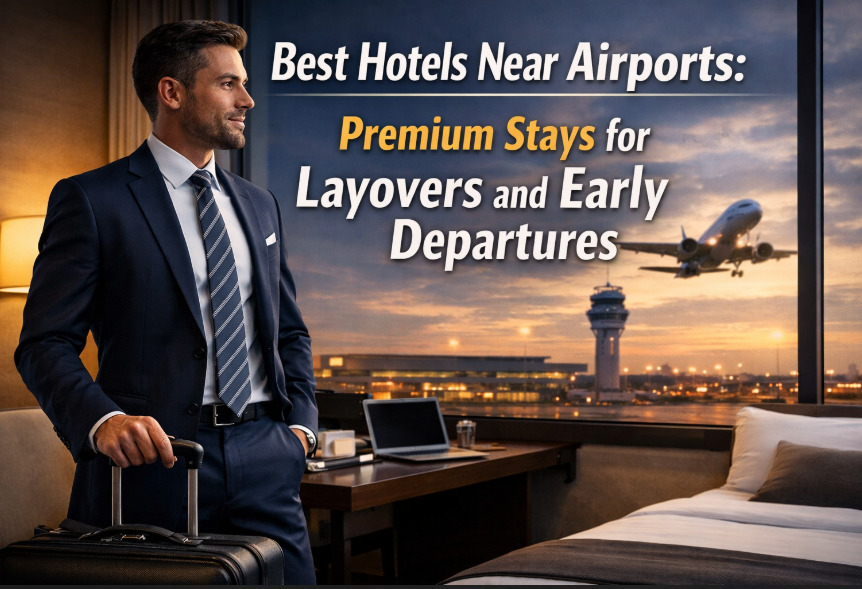 Best Hotels Near Airports: Premium Stays for Layovers and Early Departures